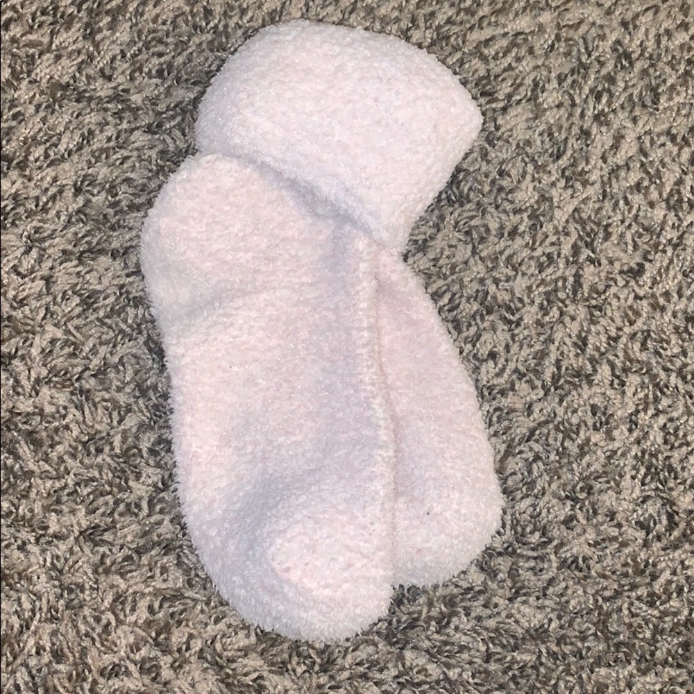 Brand New without tags light pink fuzzy socks